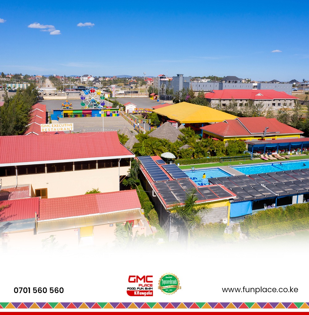 This is @gmc_fun. The beautiful family fun hub is located just 3.2 KM from Kitengela Town along Namanga Highway. This is the place to unwind and have a good time with friends and family #TwendeGMC