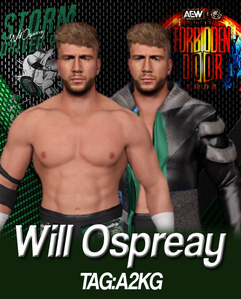Will Ospreay - Fordibben Door 2023 Now On #WWE2K23 CC