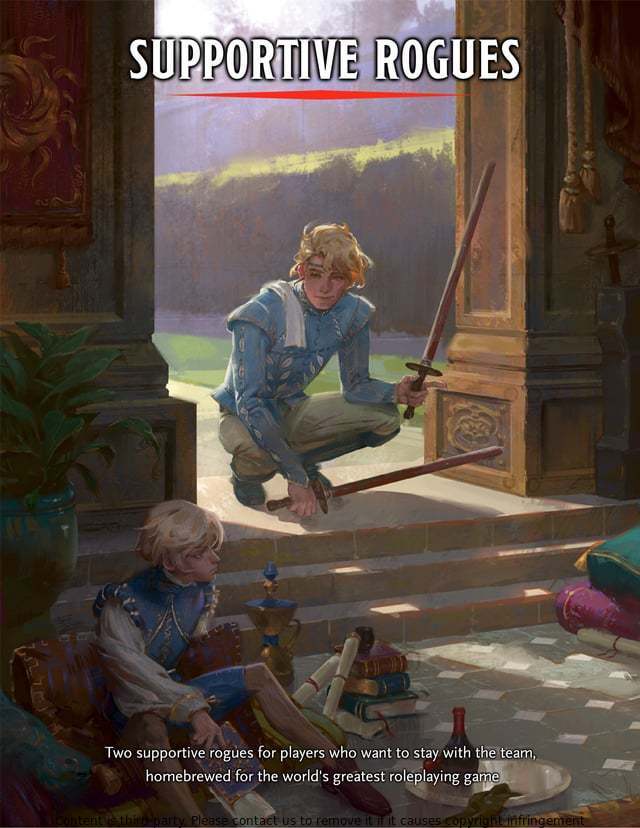 Looking for a way to stay with the team? Supportive Rogues might be the answer! These subclasses provide bonuses to allies, and help keep your party together.As a Supportive Rogue, you'll gain bonuses to both your damage and healing abilities