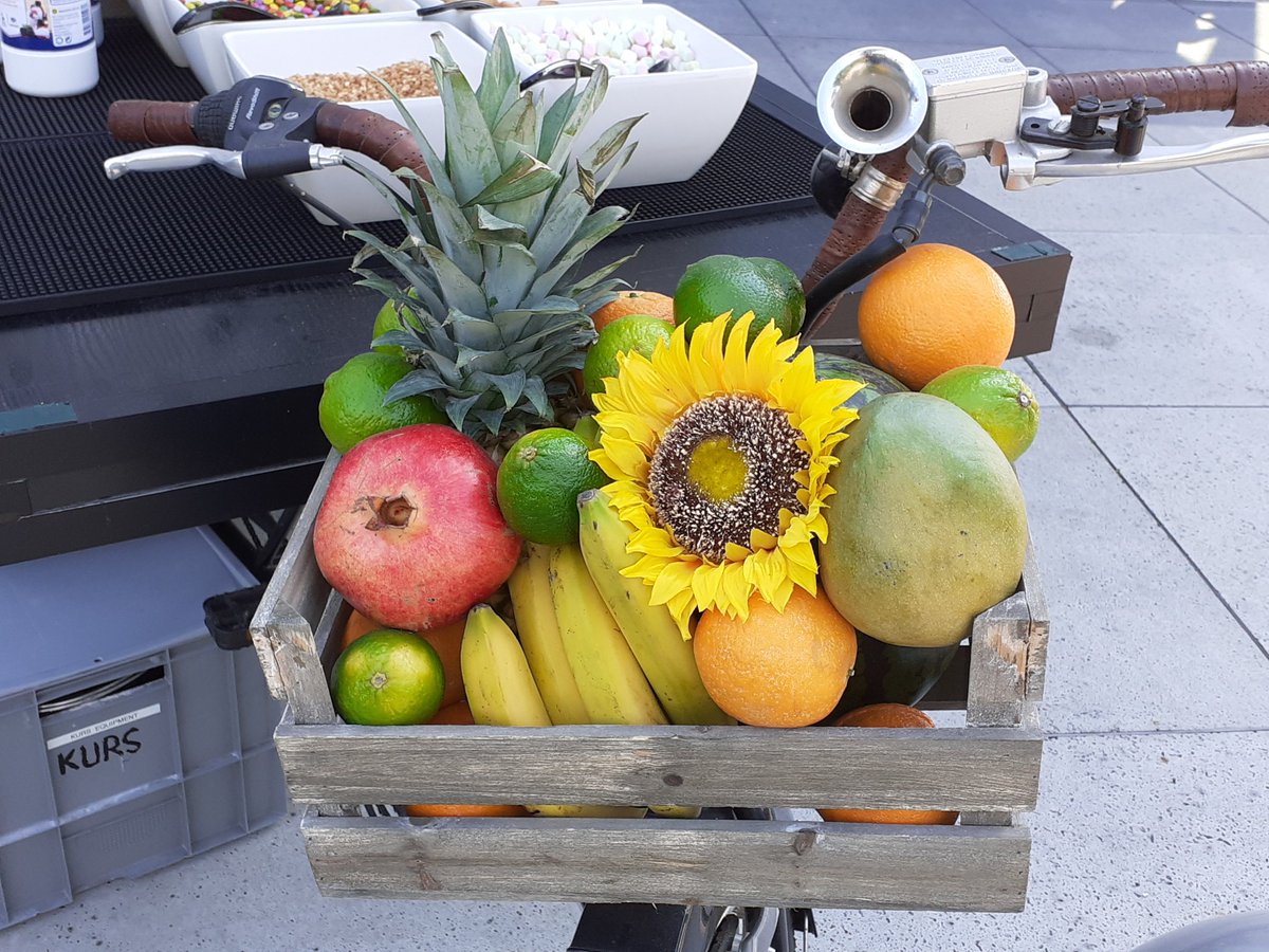 Betriebsfest in #Holzwickede mit Frozen Yogurt Kreationen und eiskalten #Cocktails.  #bike sundance-cocktails.com