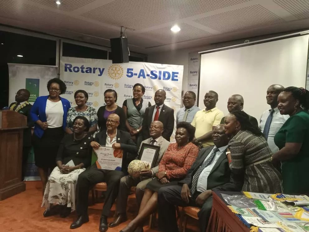 pridebankltd's tweet image. Today evening, Pride joined Rotary clubs of Kiwatule and Bukoto at the launch of the 7th edition of Rotary 5-Aside games at Kabira country Club- Buloto. The games are scheduled on 22nd. July 2023. Pride is among the teams that are going to compete. 

#savinghumanity #rotary