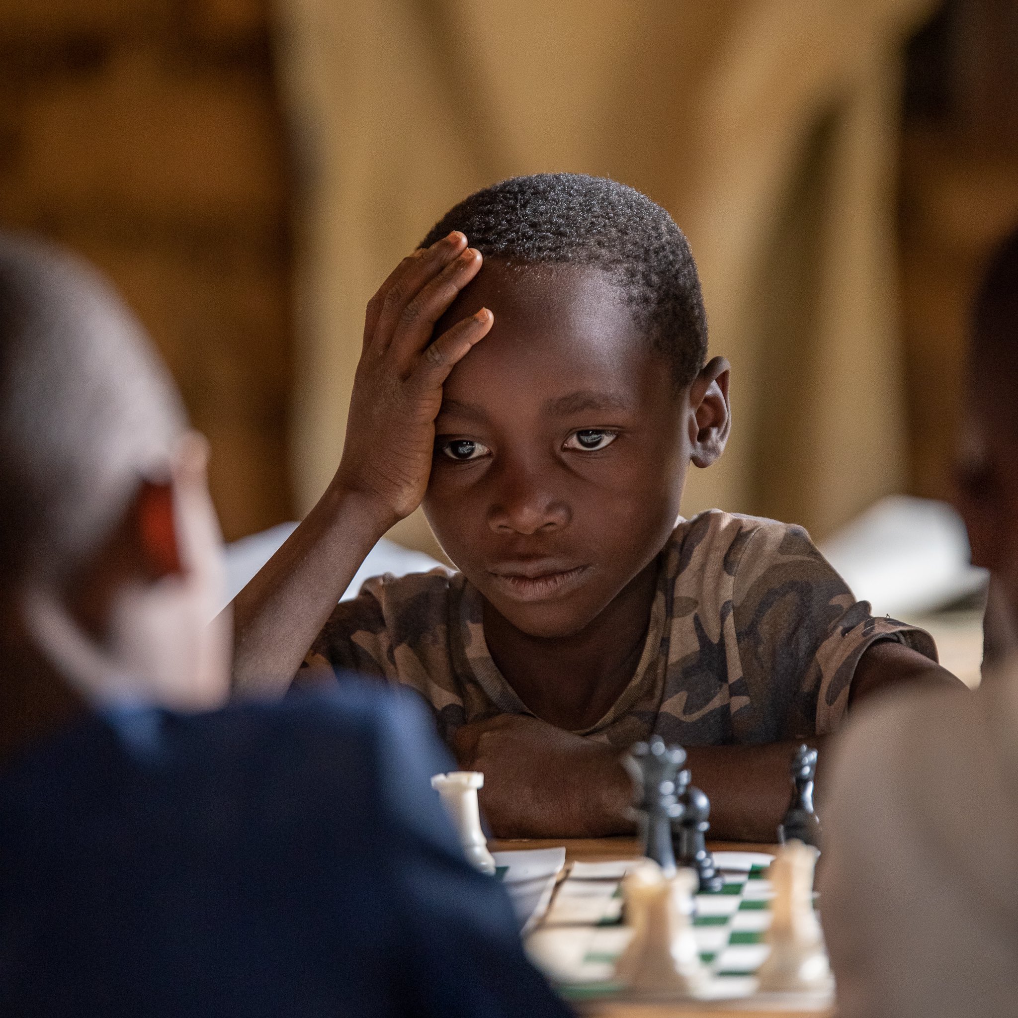 Playing chess in the 'hood