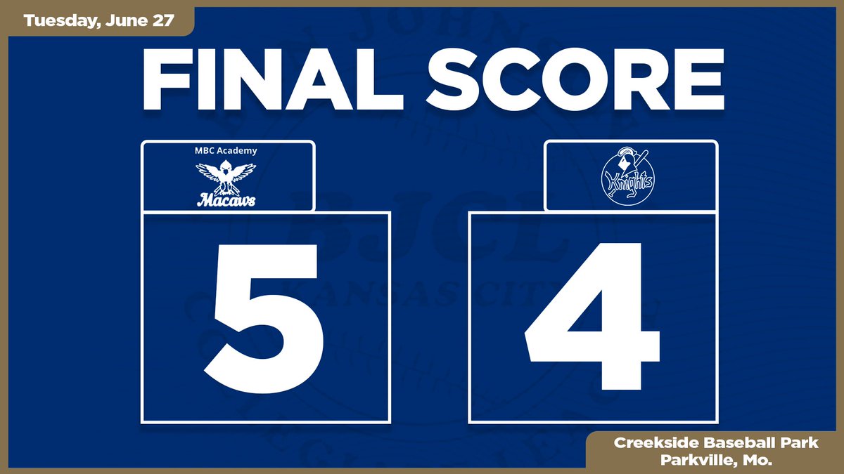 BanJohnsonBSB (@banjohnsonbsb) on Twitter photo The <a href="/MacawsMbc/">MBC Macaws</a> walk off with a win after a two-out wild pitch brings in the winning run. RHP <a href="/CMussorici/">Charlie Mussorici</a> (<a href="/Jays_Baseball/">LHS_Baseball</a>/<a href="/CrowderBasebal1/">Crowder Baseball</a>) fans eight in 5.0 innings for the Macaws.
Recap: gc.com/game-6473ff33aโฆ The <a href="/MacawsMbc/">MBC Macaws</a> walk off with a win after a two-out wild pitch brings in the winning run. RHP <a href="/CMussorici/">Charlie Mussorici</a> (<a href="/Jays_Baseball/">LHS_Baseball</a>/<a href="/CrowderBasebal1/">Crowder Baseball</a>) fans eight in 5.0 innings for the Macaws.
Recap: gc.com/game-6473ff33aโฆ
