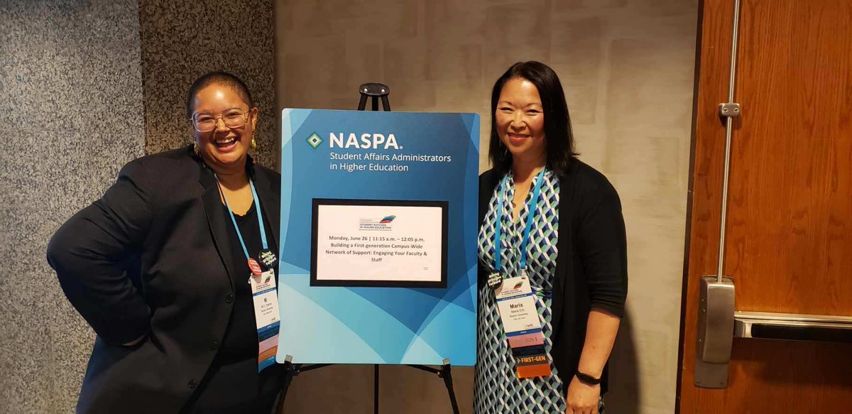 mderbBostonU's tweet image. So proud of our @BU_Tweets team! We presented two #SSHE2023 sessions &amp;amp; both were standing room only.   Always a great time spreading the good work of the @BUNewburyCenter! Many thanks to Jay Byron, Adeola Akinyemi, &amp;amp; @dammeducator #Firstgen #FirstgenForward