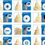 ソフトクリームの形って、こんなに種類があったの!？ソフトクリームマシンのノズルを見るだけで楽しめる!