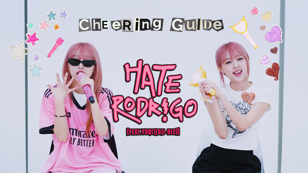 [📺YENA VOD]

YENA(최예나) - 'Hate Rodrigo (Feat. 우기 ((여자)아이들))' 응원법 (Cheering Guide)

▶ youtu.be/uqDUY1uZnkg

#최예나 #예나 #YENA
#HATE_XX #Hate_Rodrigo