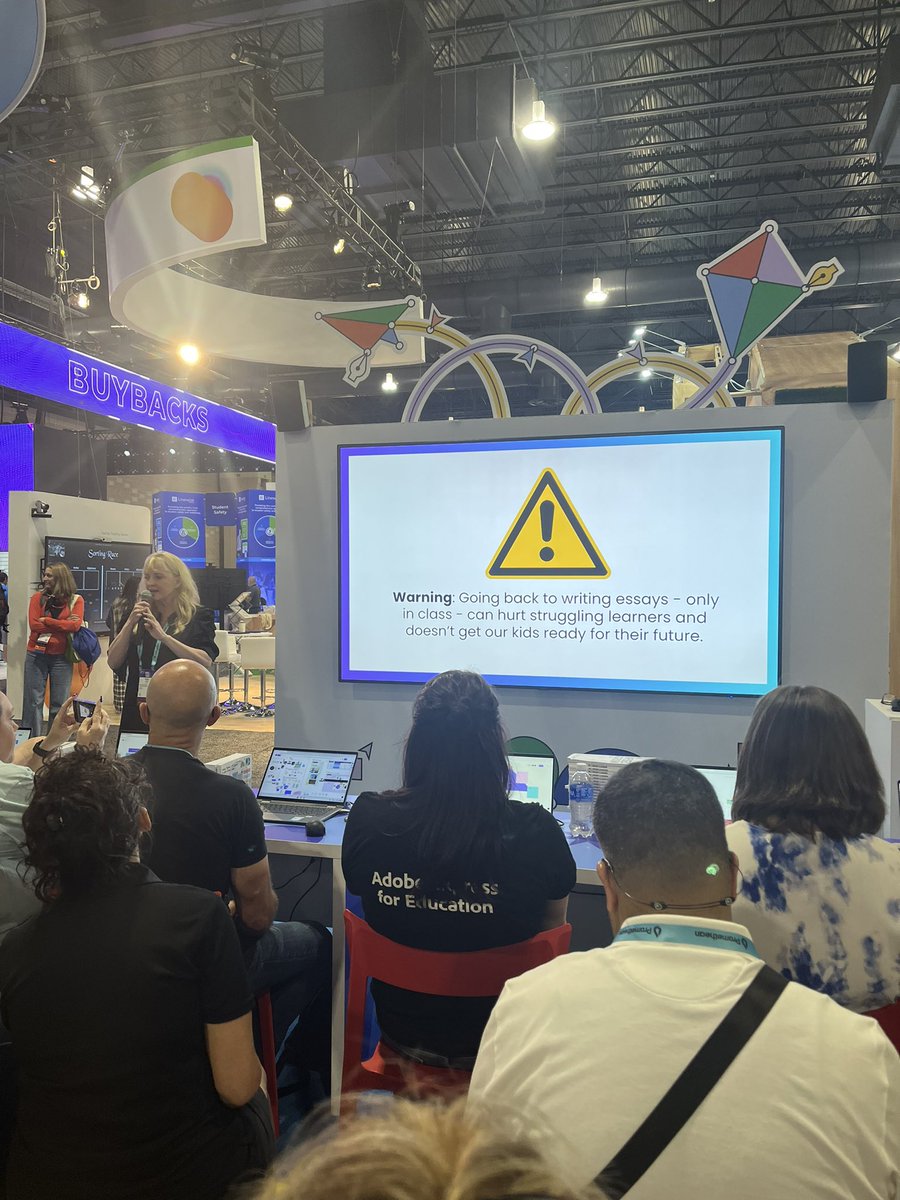 I attended a few of <a href="/HollyClarkEdu/">Holly Clark - The AI Infused Classroom</a> ‘s sessions at ISTE, and today, I scored her book The AI Infused Classroom!  I can’t wait to use what I learned to start some important conversations with my district. #ISTELive23