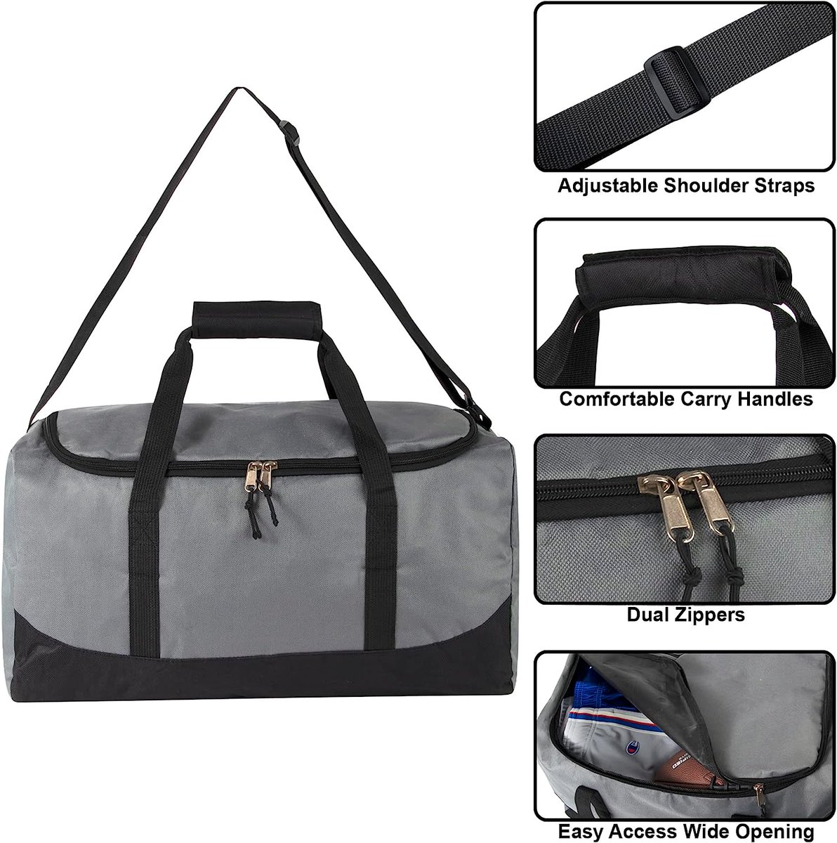 40 Liter Duffel Bag for Men Women Travel Weekender Overnight Carry-on Shoulder Duffel Tote Bag
#duffel #bag #travel #weekender #shoulder #bag
We provide OEM &amp; ODM service.Warmly welcome to contact with us！
🙂Quanzhou Leadwin Bags Co.,Ltd.
🙂Email:sales6@eversuccessbags.com
