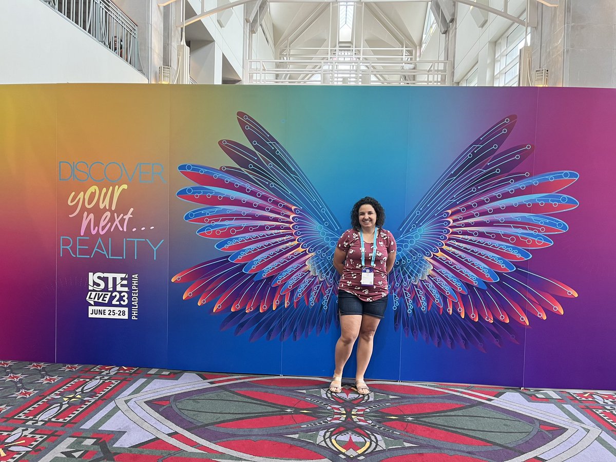 That’s wrap for #ISTELive23.  Feeling grateful for the opportunity and excited to use all the new information and connections I made. Thank you Philadelphia!