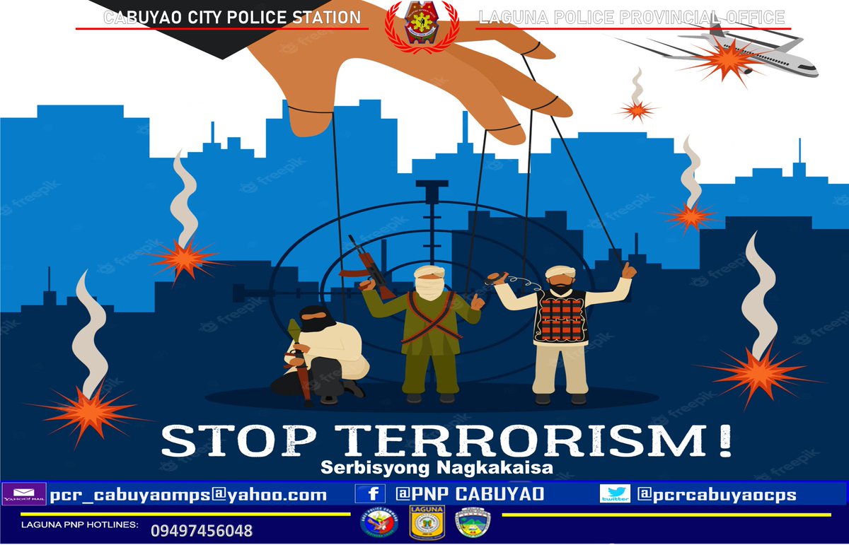 Stop Terrorism

#SerbisyongNagkakaisa