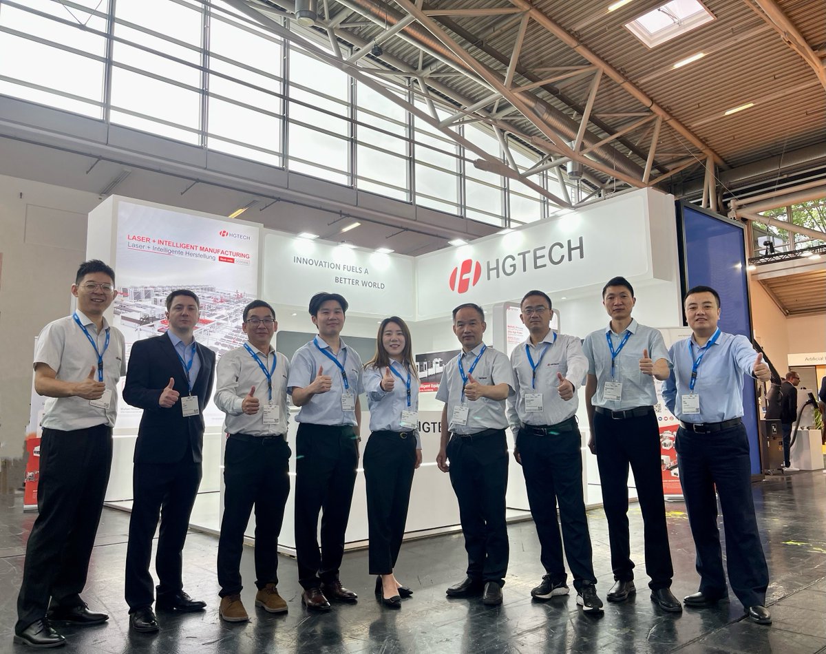 HGTECH_HGLaser's tweet photo. 🌟 Exciting News from LASER World of PHOTONICS Exhibition! 🌟

We are thrilled to announce our participation in the prestigious LASER World of PHOTONICS Exhibition! 🎉 Come and visit our booth to explore the cutting-edge technology in laser cutting machines. https://t.co/Y0Z571x0Th