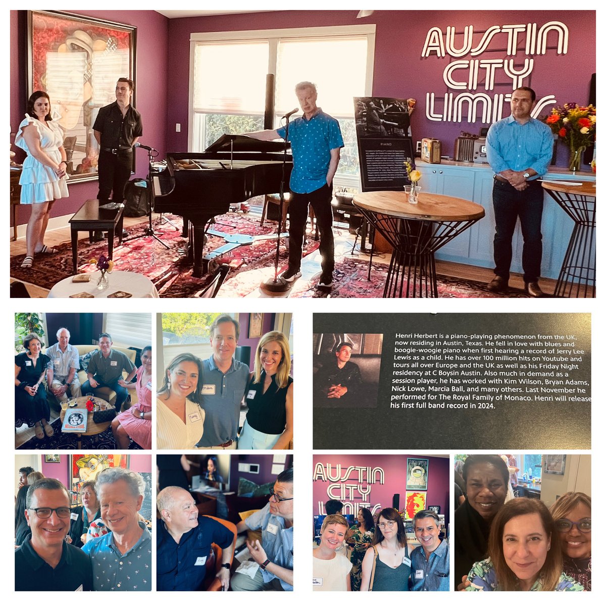 .⁦<a href="/austinpbs/">Austin PBS</a>⁩ ⁦<a href="/acltv/">Austin City Limits</a>⁩ (Just Doesn’t Get Better than the ACL Team) Listening to Great Music -Thank You ⁦<a href="/luispatinoATX/">Luis Patiño</a>⁩ &amp; Terry Lickona-ExeProducer of ACL ⁦<a href="/statesman/">Austin Statesman</a>⁩ ⁦<a href="/CultureMapATX/">CultureMap Austin</a>⁩ ⁦<a href="/rudyrc/">Rudy Colmenero</a>⁩ -More Good News On the Way- Onward to the 50th!!!