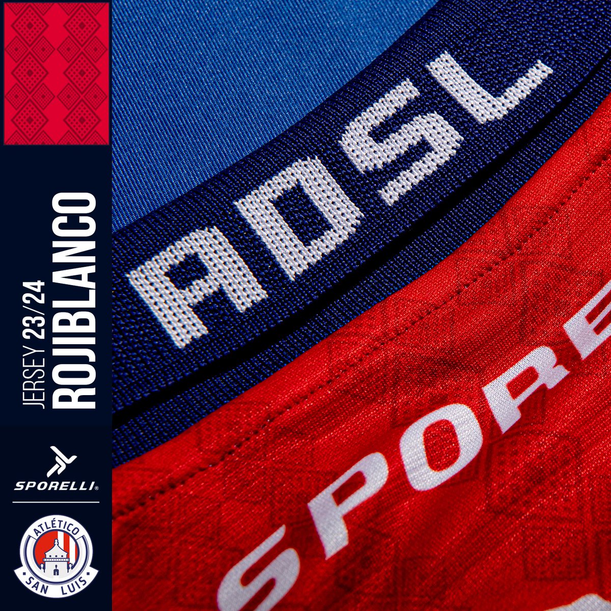 AtletideSanLuis's tweet photo. Rendimos homenaje al punto tela del rebozo, originario de Santa María del Río. 🧣 

🛒 Cómpralo en nuestra tienda en @eldoradoslp o en línea aquí ➡️ https://t.co/zzJecFnX9f

#ConAlmaPotosina #OrgullosamentePotosino https://t.co/Rsc84QoAJ3