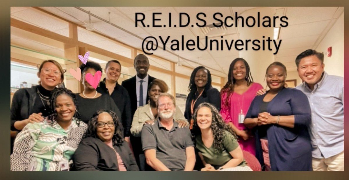 Love my Yale REIDS Scholars family!!! What a dedicated and fierce team of ending the HIV epidemic health equity warriors. @UA_SocialWork @UABCFAR @CIRAatYale
#endingtheHIVepidemic