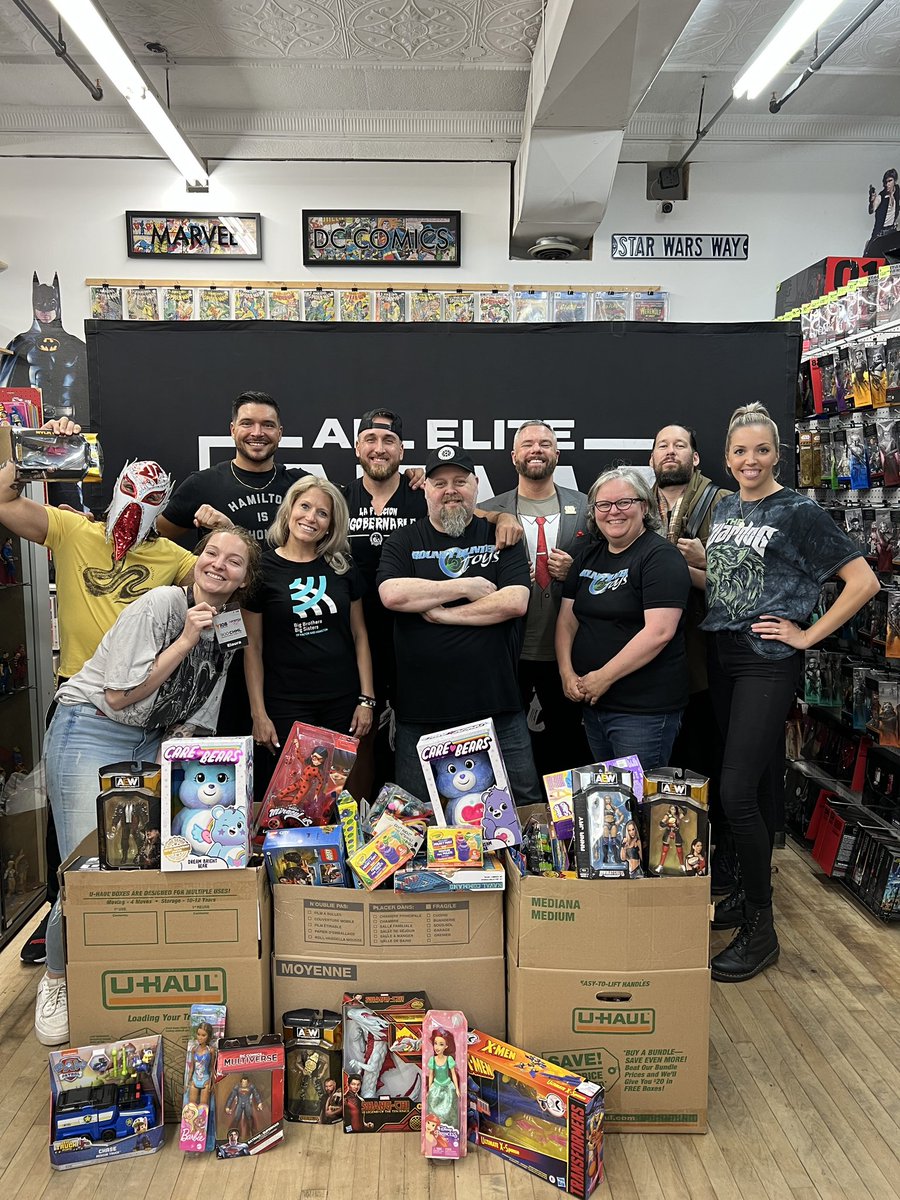 AEWTogether on Twitter "It was our absolute honor to help Hamilton’s