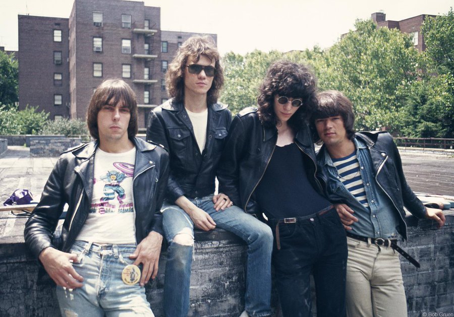 Ramones, 1975 Photo by Bob Gruen