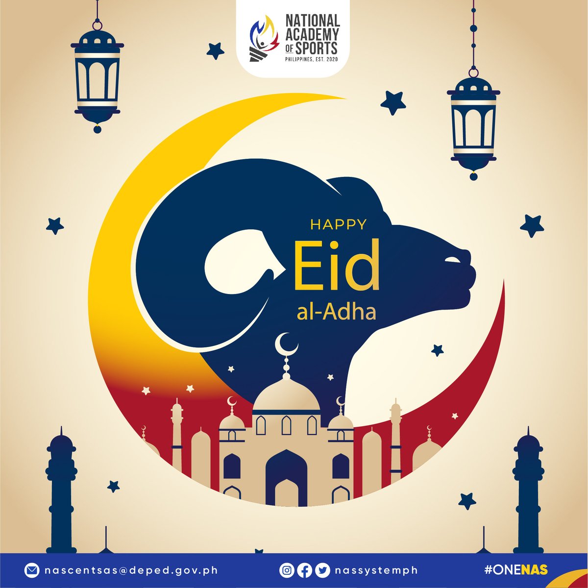 nassystemph's tweet photo. Eid al-Adha, the Feast of Sacrifice, marks Islam's significant holiday, commemorating Ibrahim's obedience to God by offering his son Ishmael.

#EidAlAdha2023 https://t.co/7Os1xbOFTz