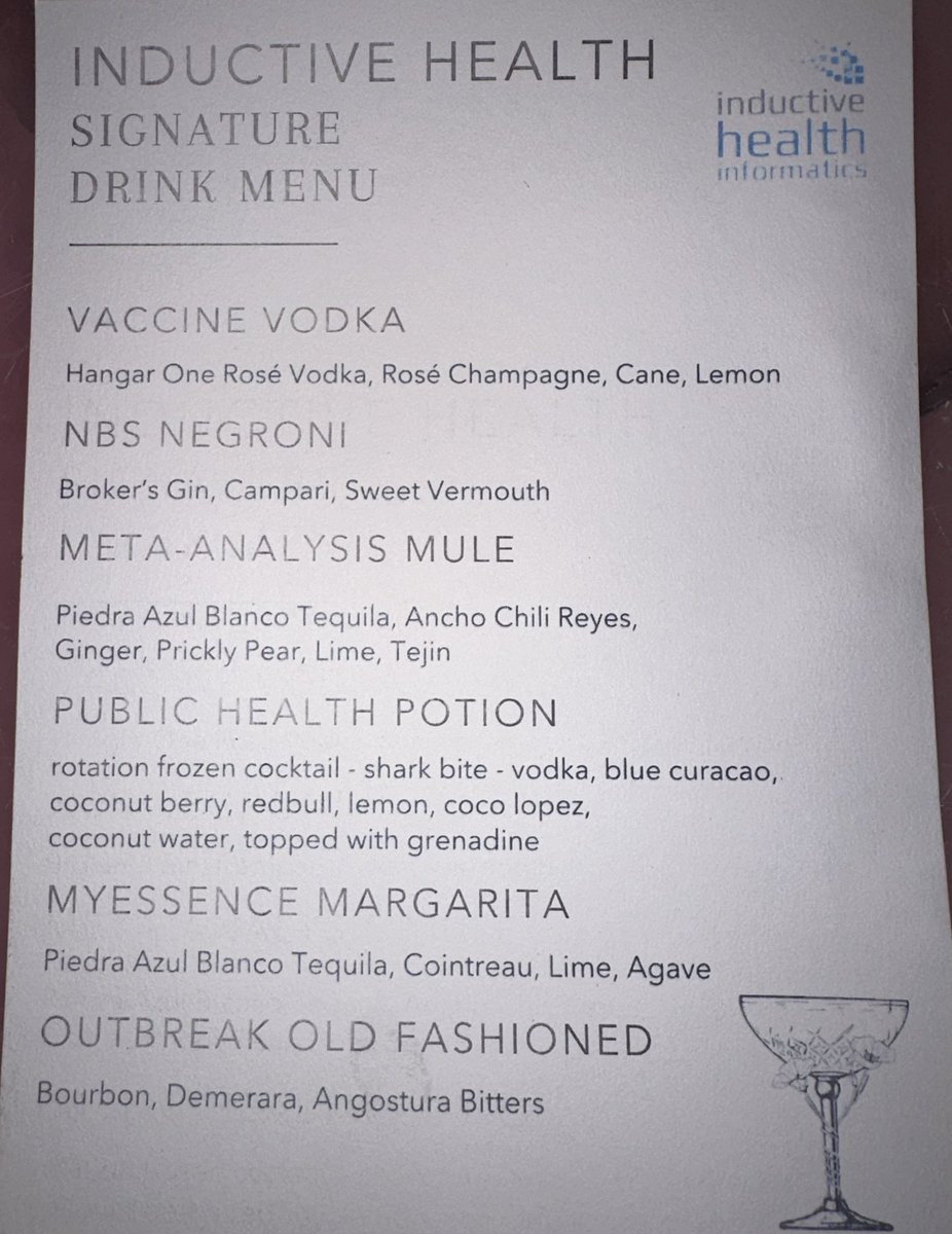 InductiveHealth's tweet image. #CSTE #CSTE2023 Our #InductiveHealth team is hosting our social hour and we are so happy to host all our friends and clients. #publichealth #epidemiology