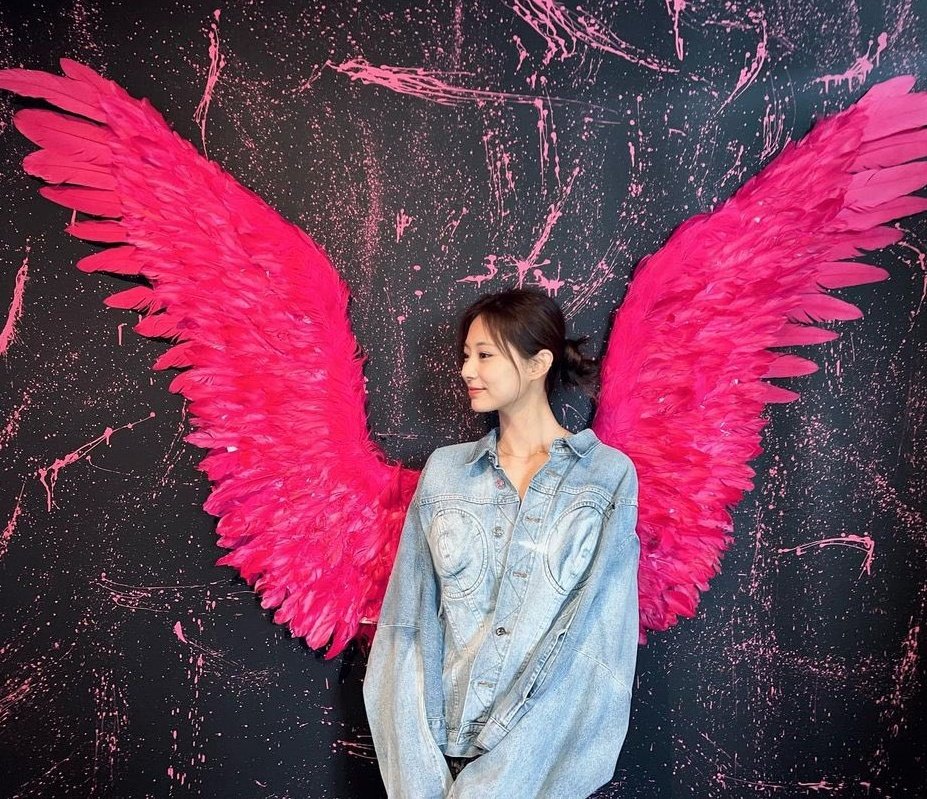Tzuyu with wings murals on the wall

2019                                              2023