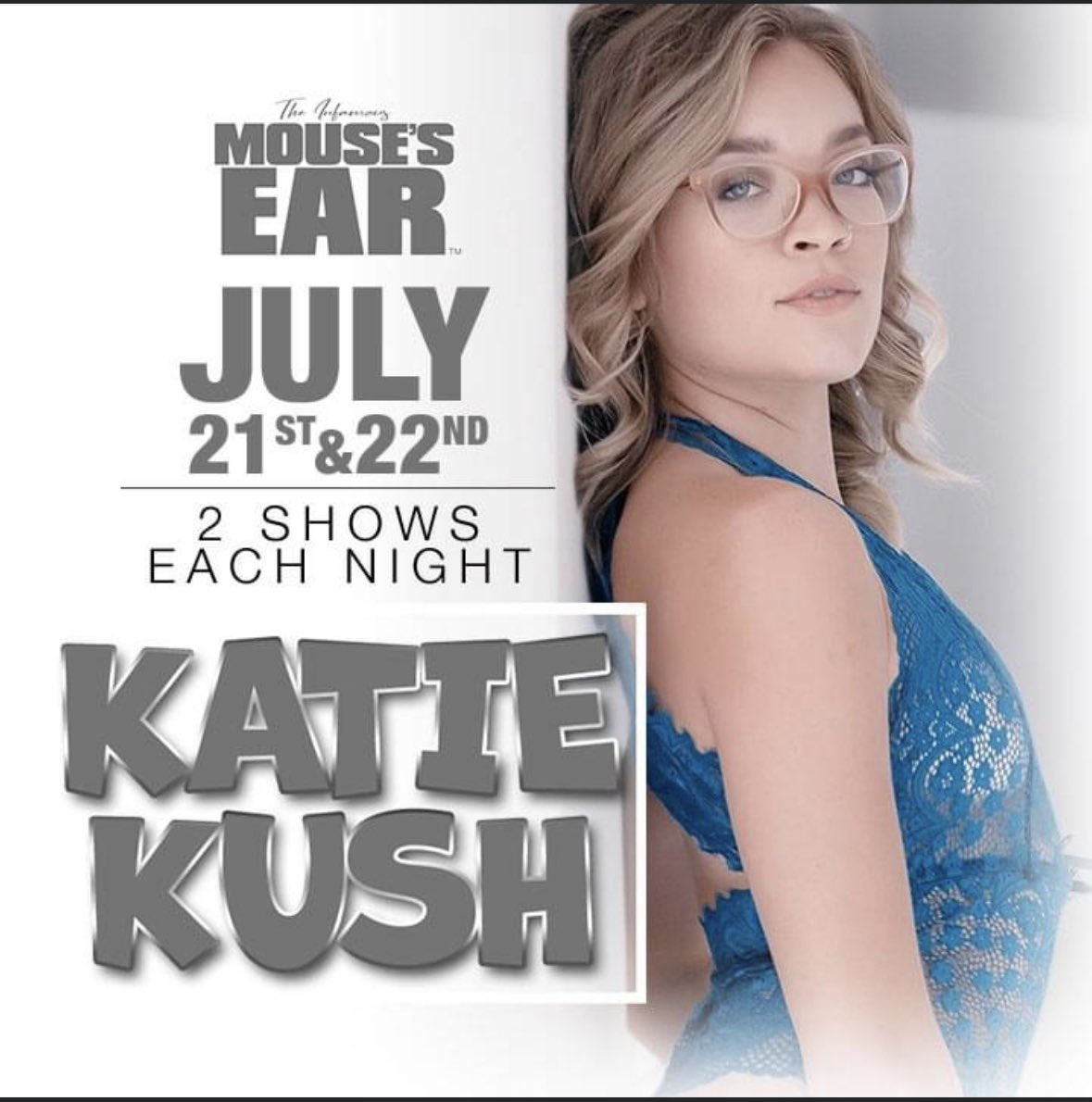 Can’t wait for @katiekushxx2 at @MousesEar2 mouses ear johnson city later this month! Going to be 2 nights of great shows!! #johnsoncity