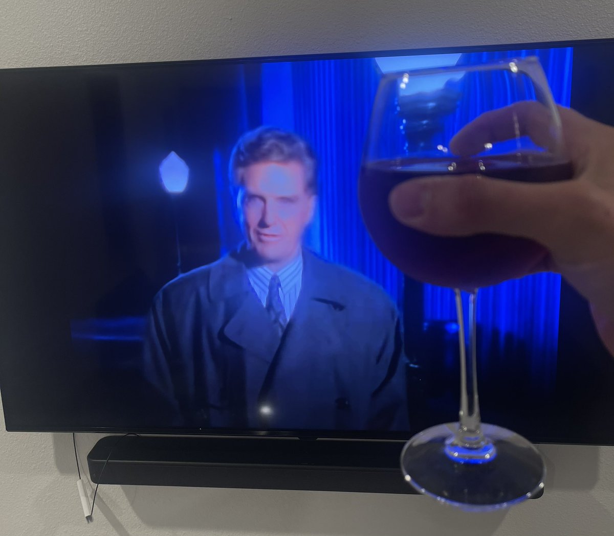 Dinner, Wine, and Unsolved Mysteries. Heck Yeah it’s a great night! 😎 #Dinner #Wine #UnsolvedMysteries