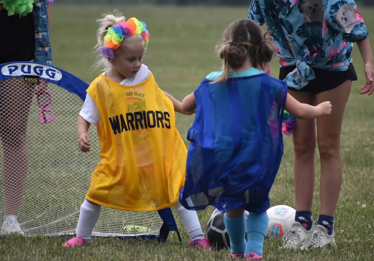 First year that my kid wants nothing to do with me at youth soccer camp…and I love it ☺️