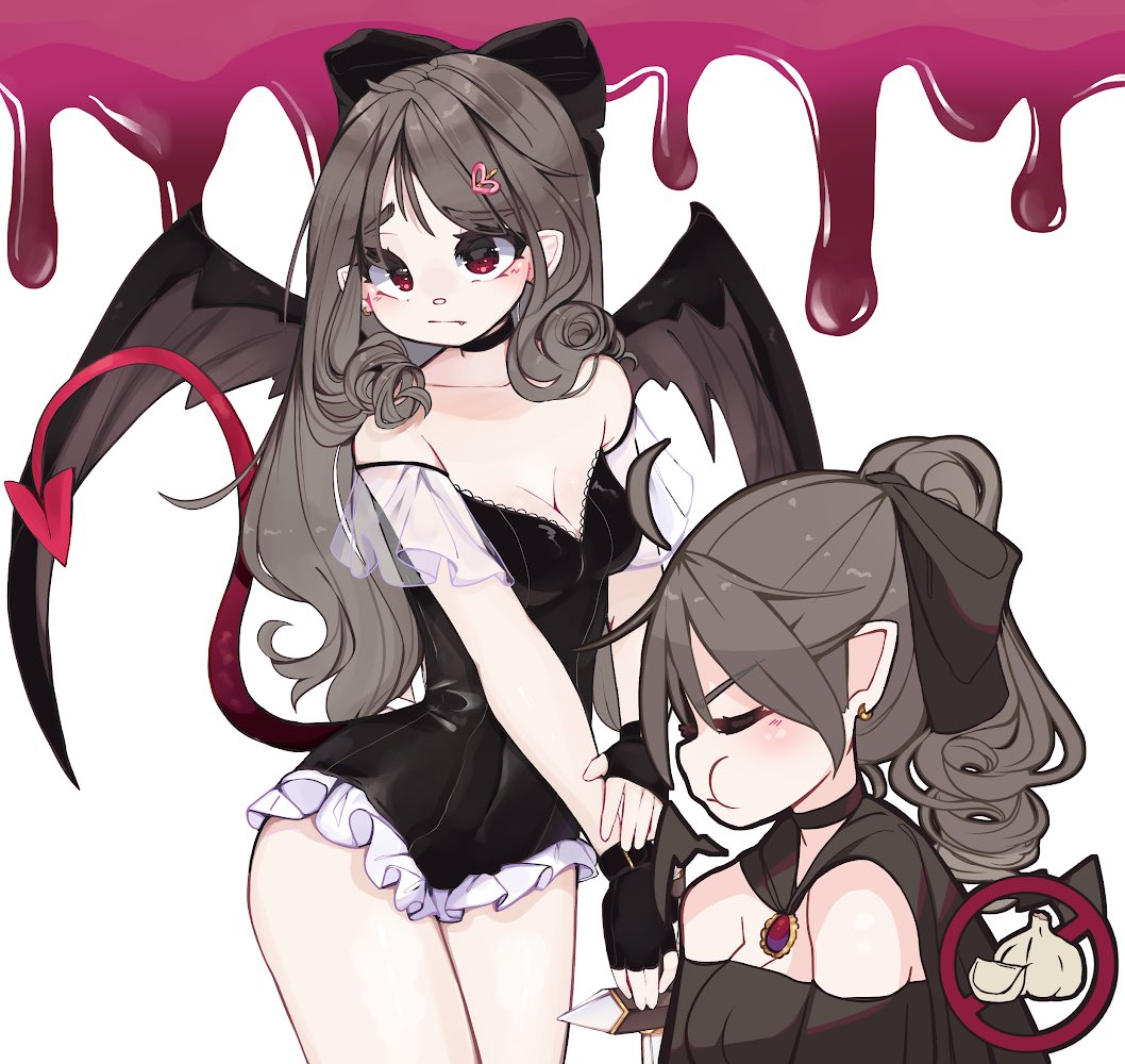 vampire outfit for my oc 🥀🪞🖤 she is trying her best! 
#oc