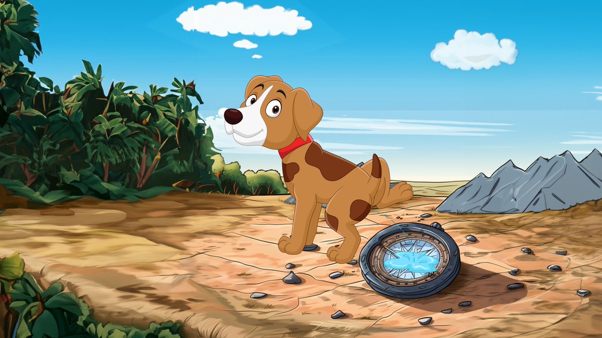 RighteousPups's tweet photo. "🐶 Did you know? Dogs have a secret power! They align themselves with Earth's magnetic field when they pee or poop! 🧲 Nature's compass at work! #Dogs #MagneticSense #Fascinating" https://t.co/VRL7RbFik5