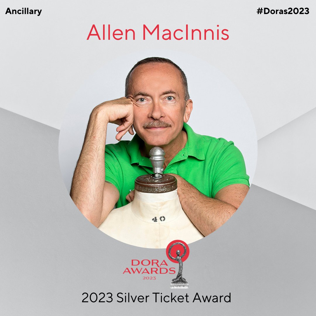 The Silver Ticket Award is awarded to Allen MacInnis. #Doras2023