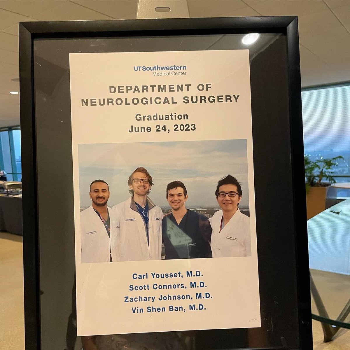 UT Southwestern Division of Pediatric Neurosurgery (@utswpedins) on Twitter photo We are really proud of our 4 chiefs who are completing 7 years of training <a href="/UTSWNeurosurg/">UTSW Neurosurgery</a>. They were always available, affable, and able. The world will be a better place with their care! We are really proud of our 4 chiefs who are completing 7 years of training <a href="/UTSWNeurosurg/">UTSW Neurosurgery</a>. They were always available, affable, and able. The world will be a better place with their care!