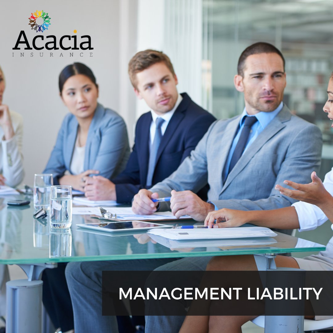 AcaciaInsurance's tweet image. Safeguard your company's management with management liability insurance. With our expertise and tailored coverage, you can mitigate potential risks and focus on running your business with confidence. Get in touch with us today at bit.ly/3jMLYBL  for more info. #acacia