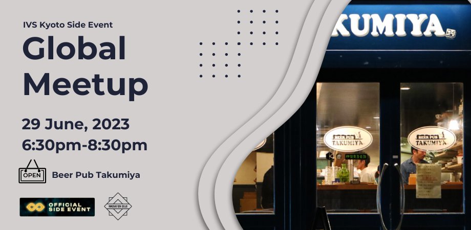 networkyco's tweet photo. Don't miss the Global Meetup 2023! ๐
๐๏ธ June 29, 2023
โฐ 6:30 PM
๐ Beer Pub Takumiya
Connect with global founders, startups, local governments, corporates, and key players in the startup ecosystem. RSVP here: https://t.co/it6vmEbeQU
@IDJ2021 #GlobalMeetup2023 #IVS2023 https://t.co/CiE8XO51o1