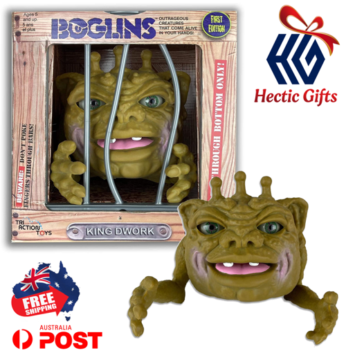 NEW - Classic '80s Retro Boglins King Dwork Foam Monster Hand Puppet

ebay.com.au/itm/4043517565…

#New #HecticGifts #TriActionToys #Boglins #KingDwork #Collectible #Rubber #Puppet #GlowInTheDarkEyes #FreeShipping #AustraliaWide #FastShipping