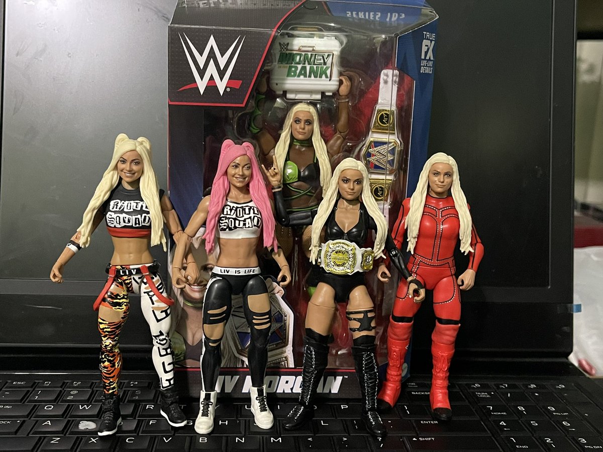 Liv’s action figure collection is complete! 🥹❤️✨