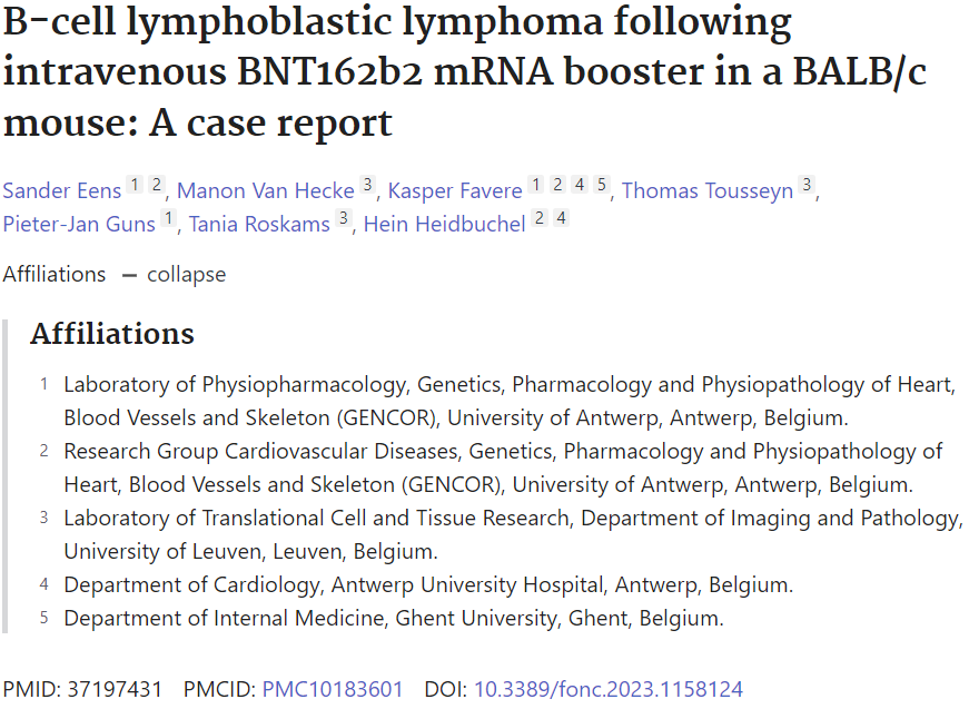 Bye bye Mick, old mouse friend. 
They should never have done this to you. 
😢😢😢
#Lymphoma 
ashmedai.substack.com/p/pfizer-cance…