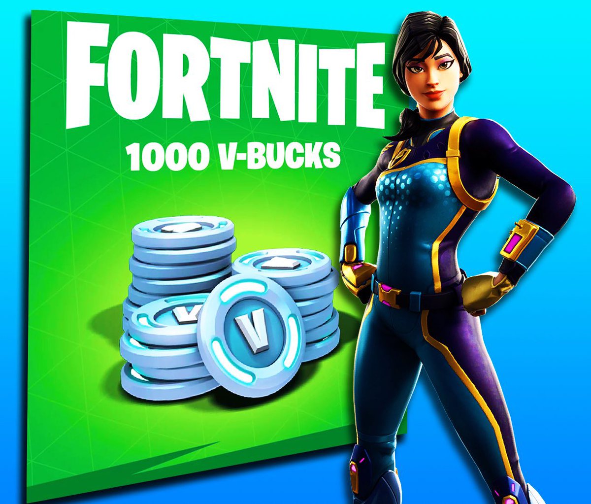 AlanWhos's tweet photo. 1.000 VBUCKS #Giveaway 🎁

• Retweet ♻
• Follow  https://t.co/zoFAg5AmGn

⏰ Ends in 12 hours!

Good luck everyone!🍀🤞 #Fortnite #FortniteWILDS https://t.co/WbDC3GmcSe