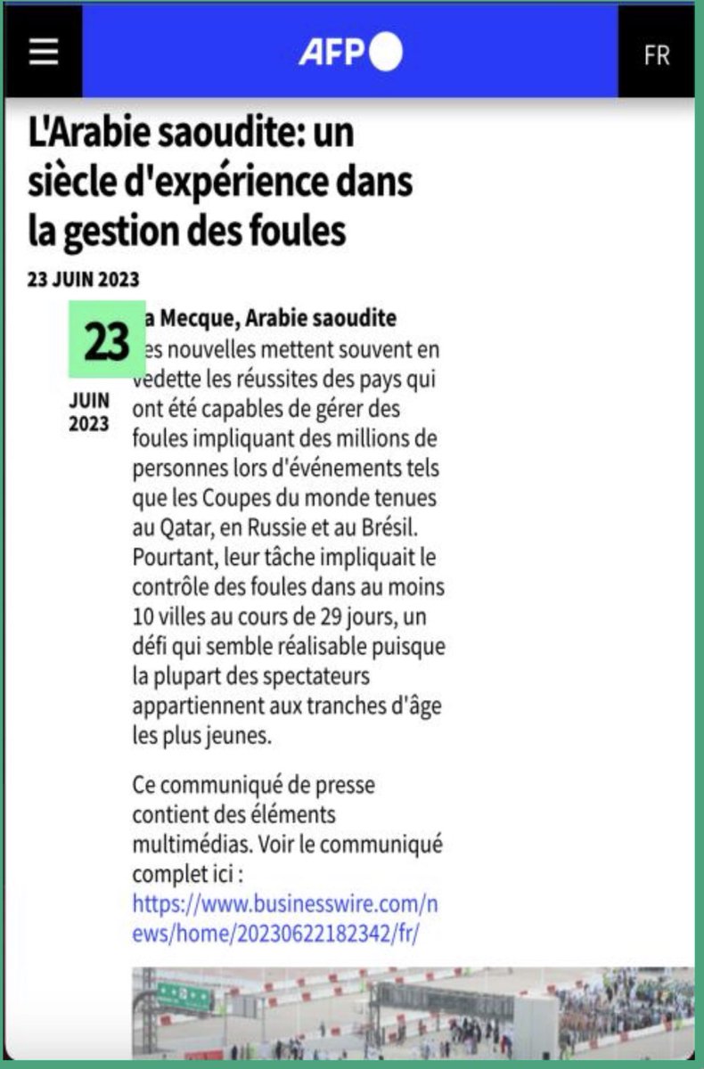 JihadAlobaid's tweet image. 📌 يُنصفك البعيد، يشيد بك الغريب، ويقلل من جهدك القريب!

#حج_1444 هو رقم 100 في الدولة السعودية الثالثة، وتخيّل في كل سنة يأتي مَن يقلل ويهمز ويلمز !

#وأذن_بالناس #بسلام_آمنين
————————————

تابع الإعجاز السعودي وحجم الإنبهار العالمي بـ100 عام من النجاح المتوالي والتنظيم المتقن:-