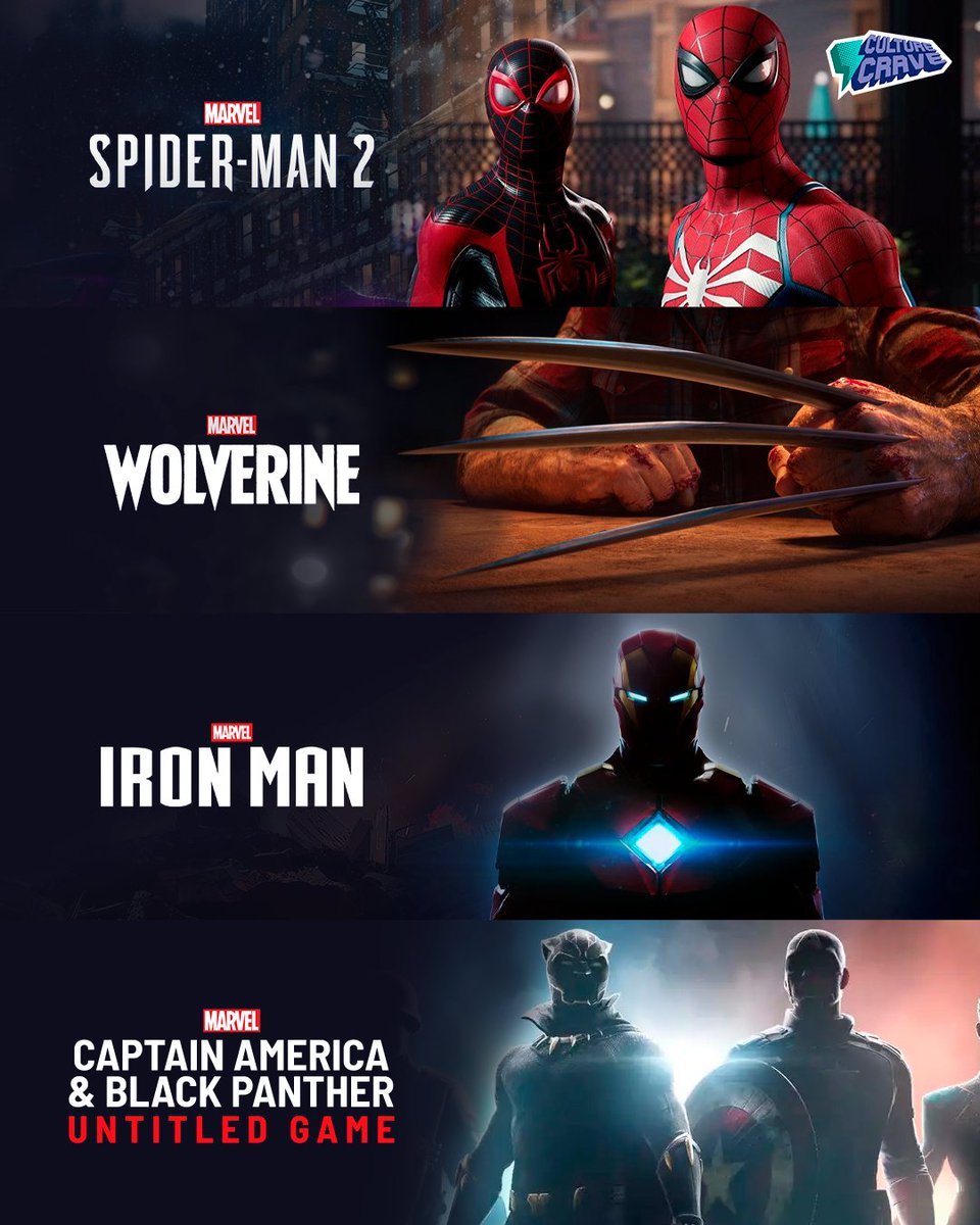 Upcoming Marvel video games 🎮