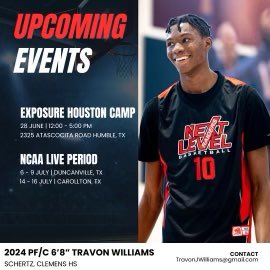 UC_Exposure's tweet photo. Looking forward to seeing how much big @TrajWilli has grown! Had him projected D1 Level Prospect after finishing on "Top" last Summer at a UCExposure Camp. Take a closer look tomorrow at the Houston Camp at big Travon #RiseInTheRankSr #SpecialInvite @BearkatsMBB @BlinnMBB https://t.co/nUiqWuWAOo