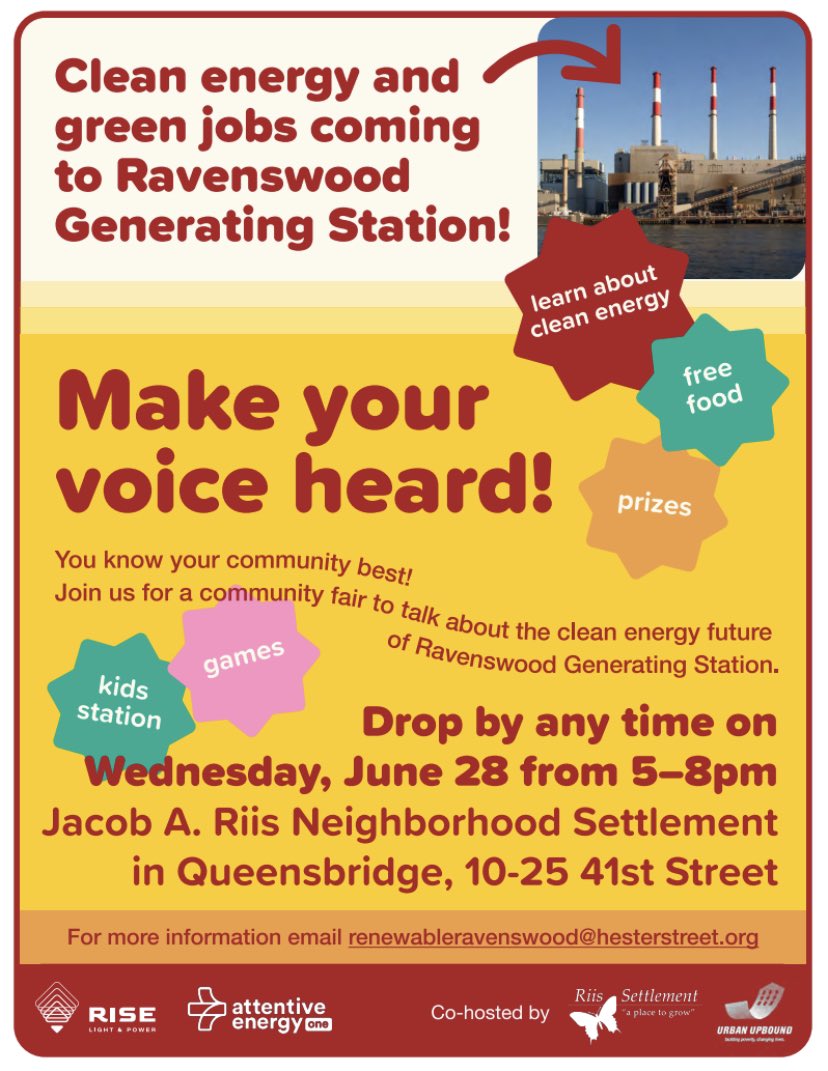 Take Down the Stacks (@wholeftthegason) on Twitter photo Join the community tomorrow and let’s make our voices heard! Hosted by our friends <a href="/Riis_Settlement/">Riis Settlement</a> and <a href="/UrbanUpboundNY/">Urban Upbound</a> its time to talk about the future of Ravenswood Generating Station! Join the community tomorrow and let’s make our voices heard! Hosted by our friends <a href="/Riis_Settlement/">Riis Settlement</a> and <a href="/UrbanUpboundNY/">Urban Upbound</a> its time to talk about the future of Ravenswood Generating Station!