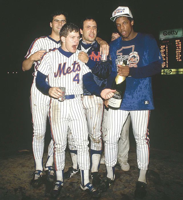 OldTimeHardball on X: 1986 New York Mets Rick Aguilera, Lenny Dykstra,  Bobby Ojeda, and Dwight Gooden  / X