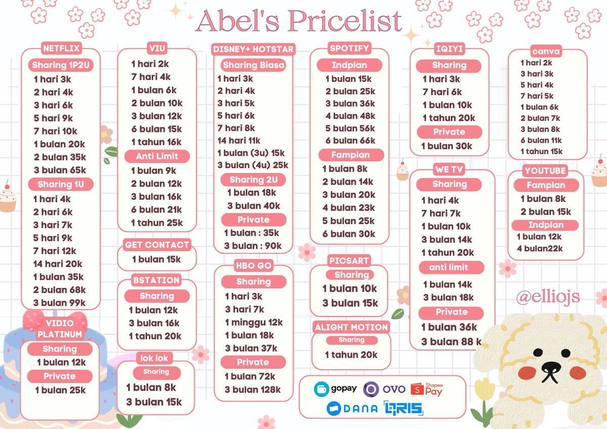 halo kak aku juall app prem nih
✓ no vpn
✓ bergaransi 
✓ all device
💵 : dana, spay, gopay, ovo &amp; qris.
 ☎️order : wa.me/6287740812622