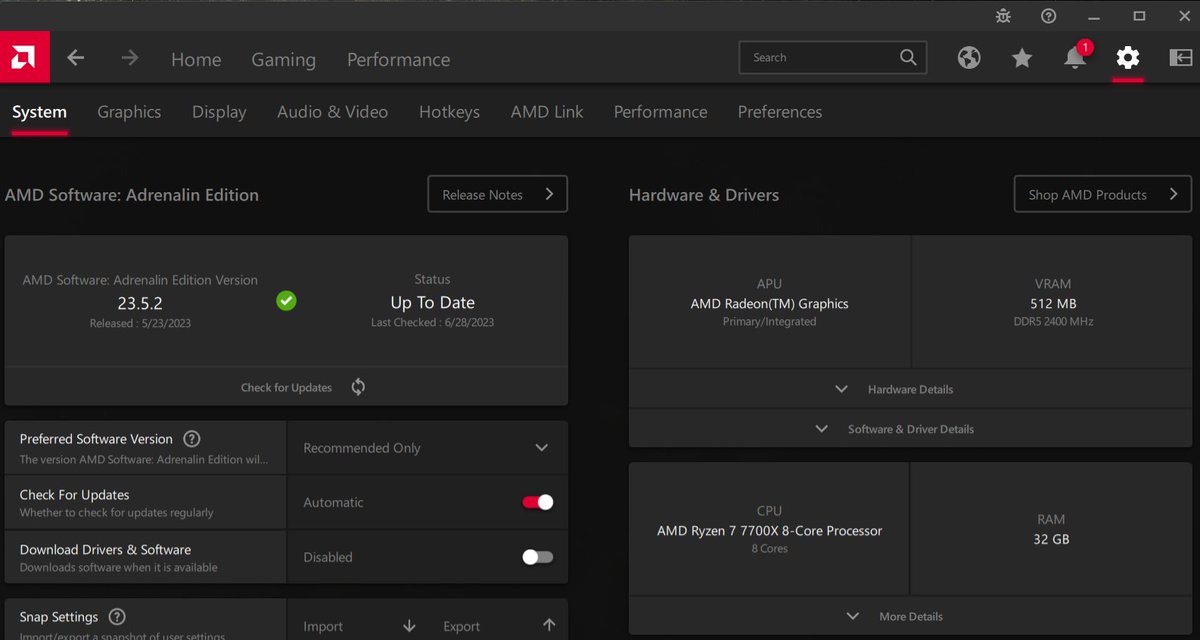 coolingreviews's tweet image. Alright @amdradeon , I have a complaint. How can you have the recording and streaming options disabled for Ryzen 7000 series iGPU users? Lots of folks use Intel iGPUs *specifically* for recording and streaming. This seems like a major L.