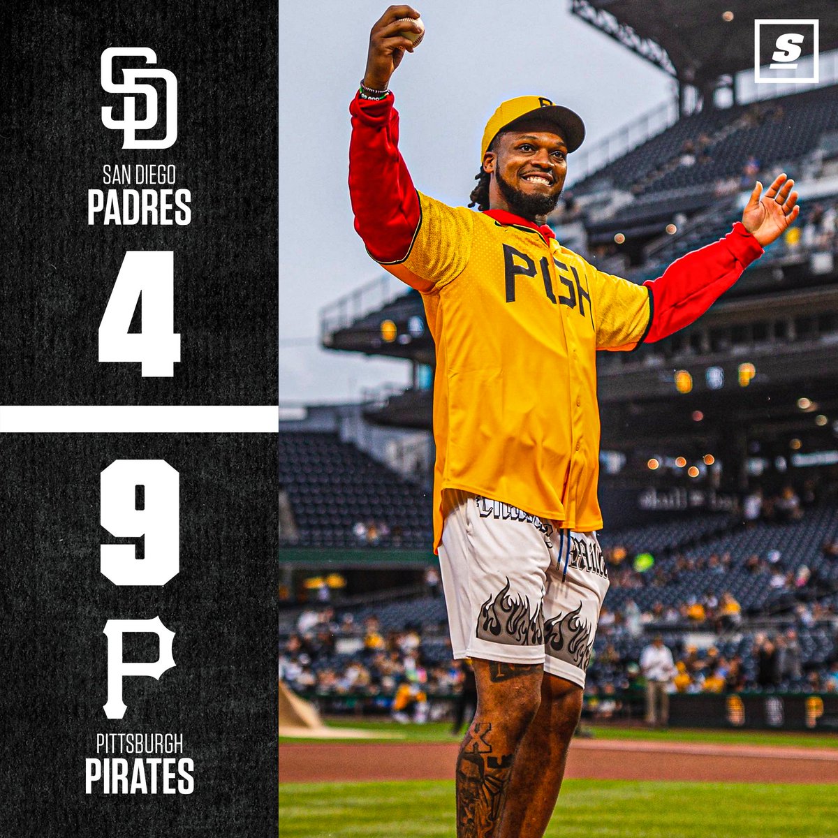 ICYMI: The Pirates handed the Padres their 3rd straight L. 😬