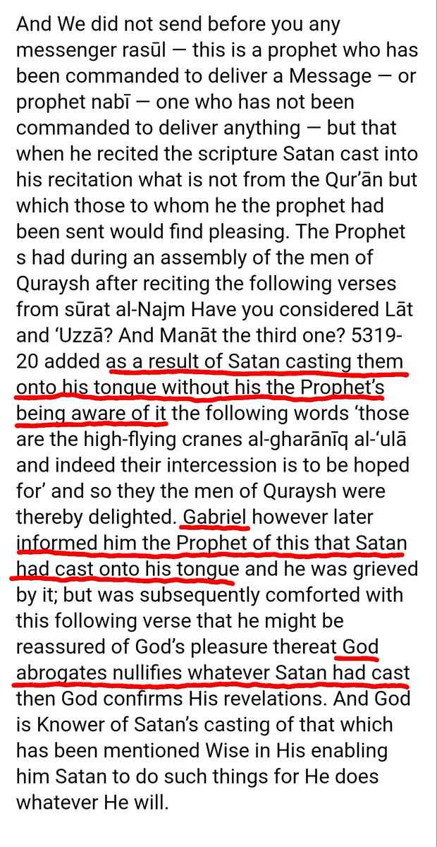 Even Jalalayn says the satanic verses are fact. Muslims are still struggling to accept it.
#satanicverses #islam