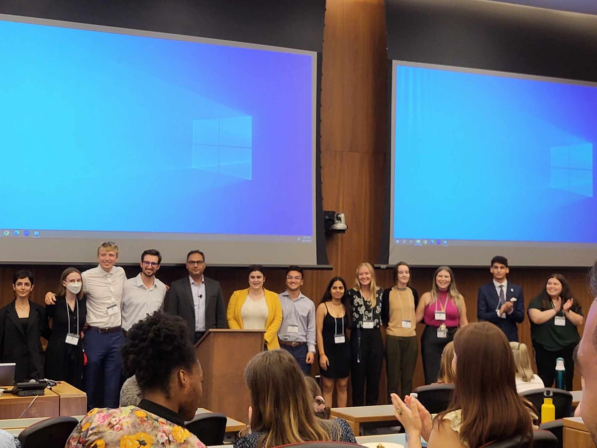 Queen's MD/PhD (@queensmdphd) on Twitter photo Big success at today's <a href="/QueensUHealth/">Queen's Health Sciences</a> research day! <a href="/jinaTheGene/">Jina Amber</a> gave a fantastic talk and was awarded the runner up research talk award! As well, <a href="/emmavleblanc/">Emma LeBlanc</a> and incoming MD/PhD student Tashifa received poster prizes! 🏆🌟 Big success at today's <a href="/QueensUHealth/">Queen's Health Sciences</a> research day! <a href="/jinaTheGene/">Jina Amber</a> gave a fantastic talk and was awarded the runner up research talk award! As well, <a href="/emmavleblanc/">Emma LeBlanc</a> and incoming MD/PhD student Tashifa received poster prizes! 🏆🌟