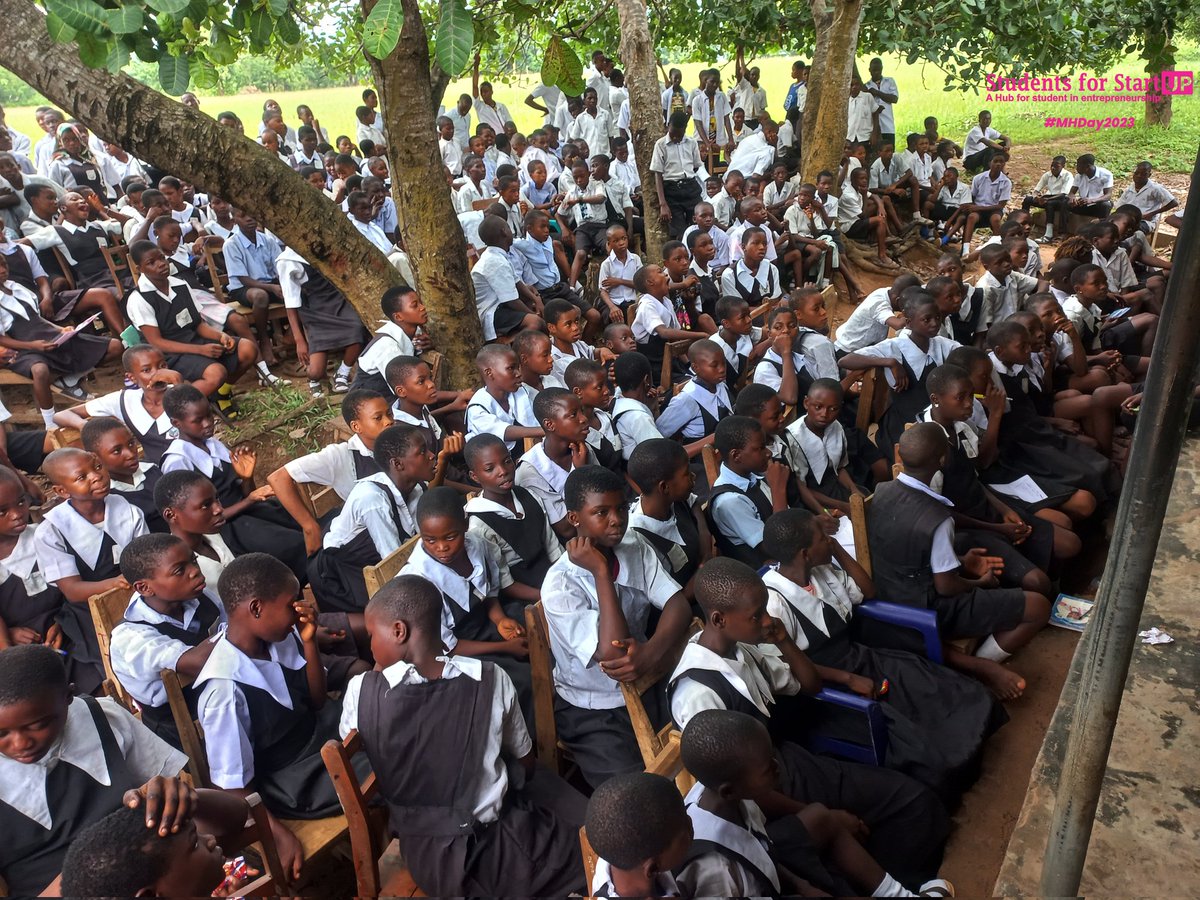 S4Startup's tweet photo. In commemoration of this year’s #MHDay2023, our community  engaged adolescent girls on how to maintain menstrual hygiene and distributed sanitary pads in Supare Community, Akoko, Ondo State. 

CC: @Mitchell2976 @guyresponsible  @UNFPA https://t.co/eaWzEsTORa