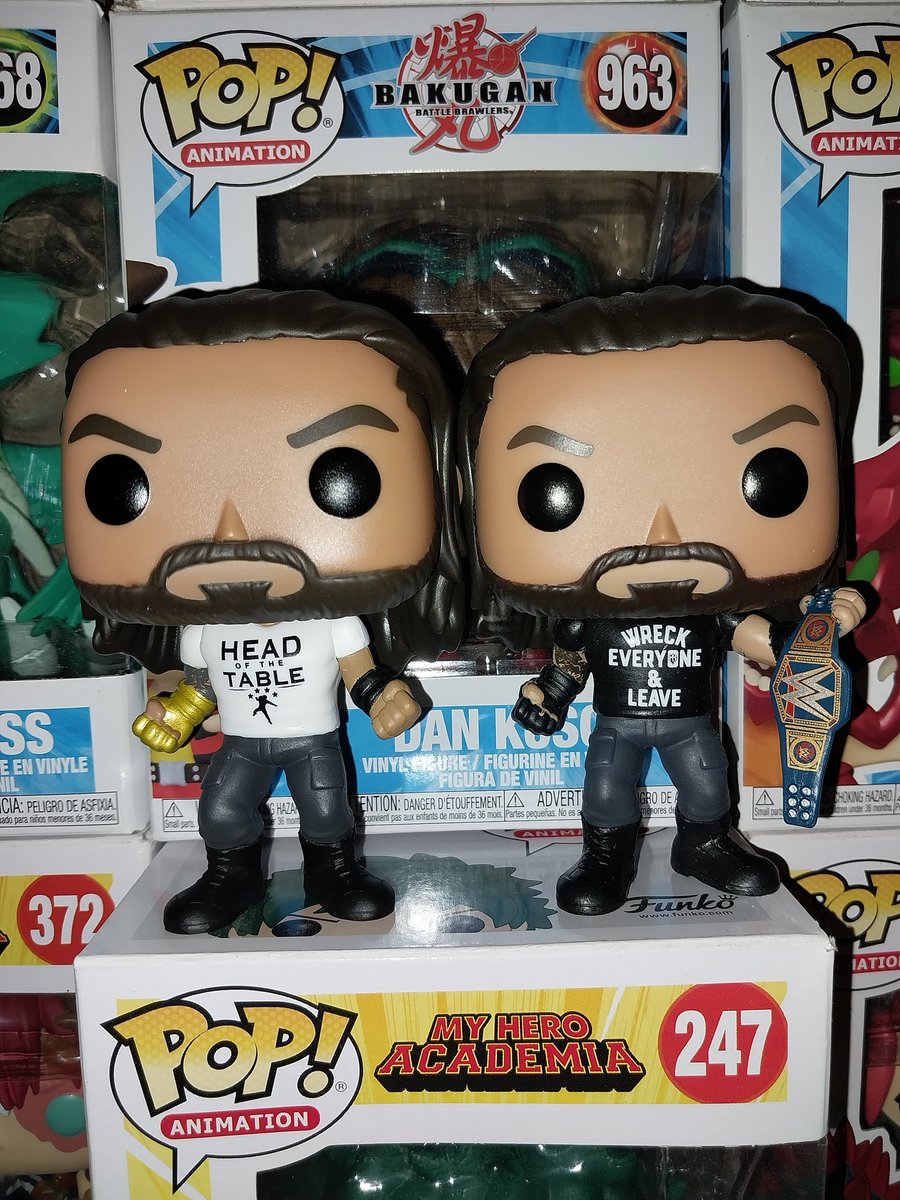 Acknowledge your tribal chief ☝🏻 @OriginalFunko @WWERomanReigns