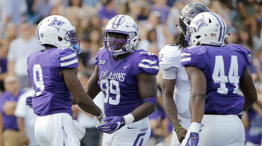 #AGTG After a great conversation with <a href="/Coach_DVaughn/">Duane Vaughn</a>, I'm blessed to receive a D1 offer from <a href="/PaladinFootball/">Furman Football</a>!! <a href="/FUCoachHendrix/">Clay Hendrix</a> @furmanstrength <a href="/CoachC_Byers/">Chad Byers</a> <a href="/CoachKLewDL/">Kevin Lewis</a> <a href="/CoachNickVerna/">Nick Verna</a> <a href="/HSAA_Football/">Dallas HSAA Football 🏈</a> <a href="/TXTopTalent/">TX TOP TALENT</a> <a href="/TXPrivateFBGuy/">Texas Private School Football</a> #recruithomeschool