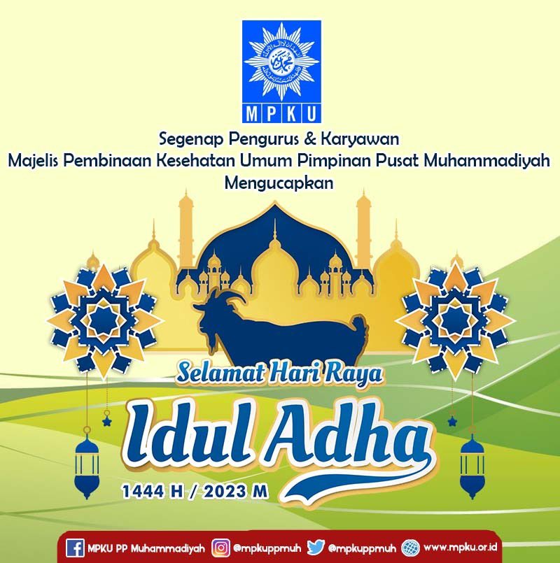 Pengurus dan Karyawan Mengucapkan Selamat Idul Adha 1444 H

#eidmubarak #iduladha2023 #muhammadiyah #mpkuppmuhammadiyah